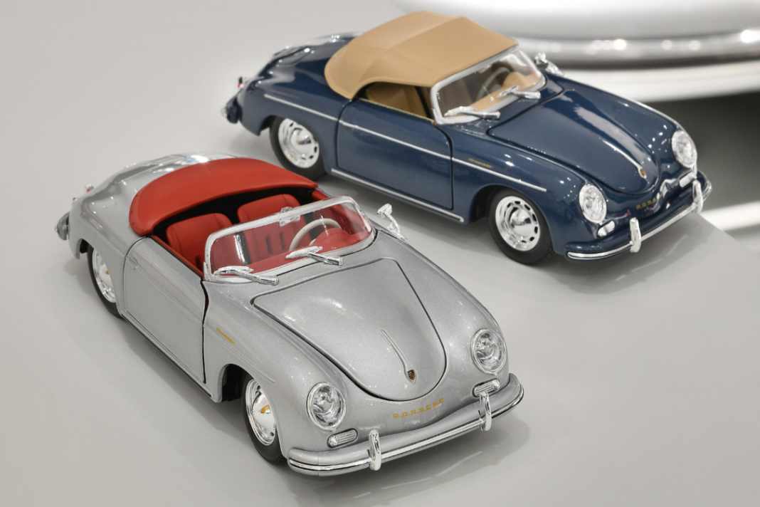 Porsche 356 Speedster von Welly in 1:24 - Der Purist