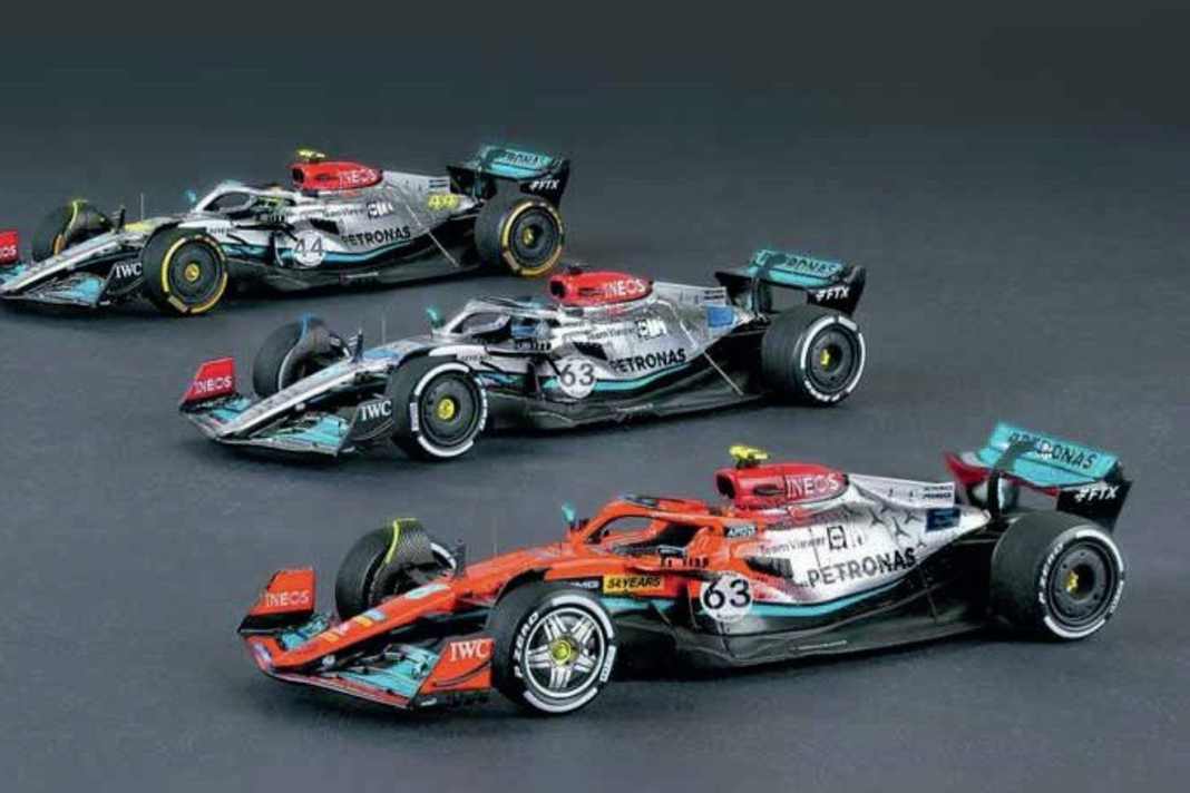 ’22 Mercedes-AMG F1 von Minimax/Spark in 1:43 - Belgische Praline