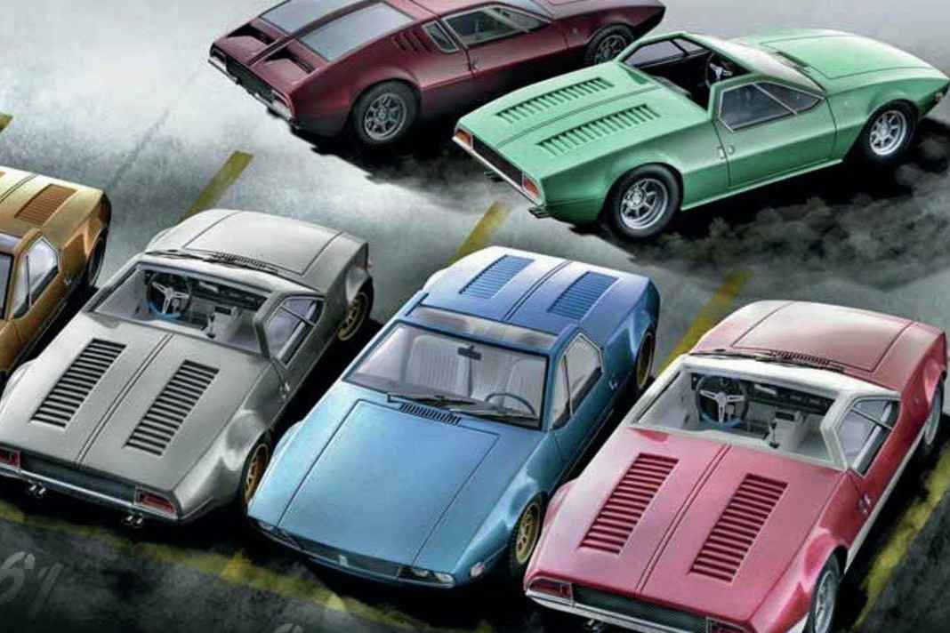 ’66 De Tomaso Mangusta Spyder von Tecnomodel in 1:18 - Cobras Erzfeind