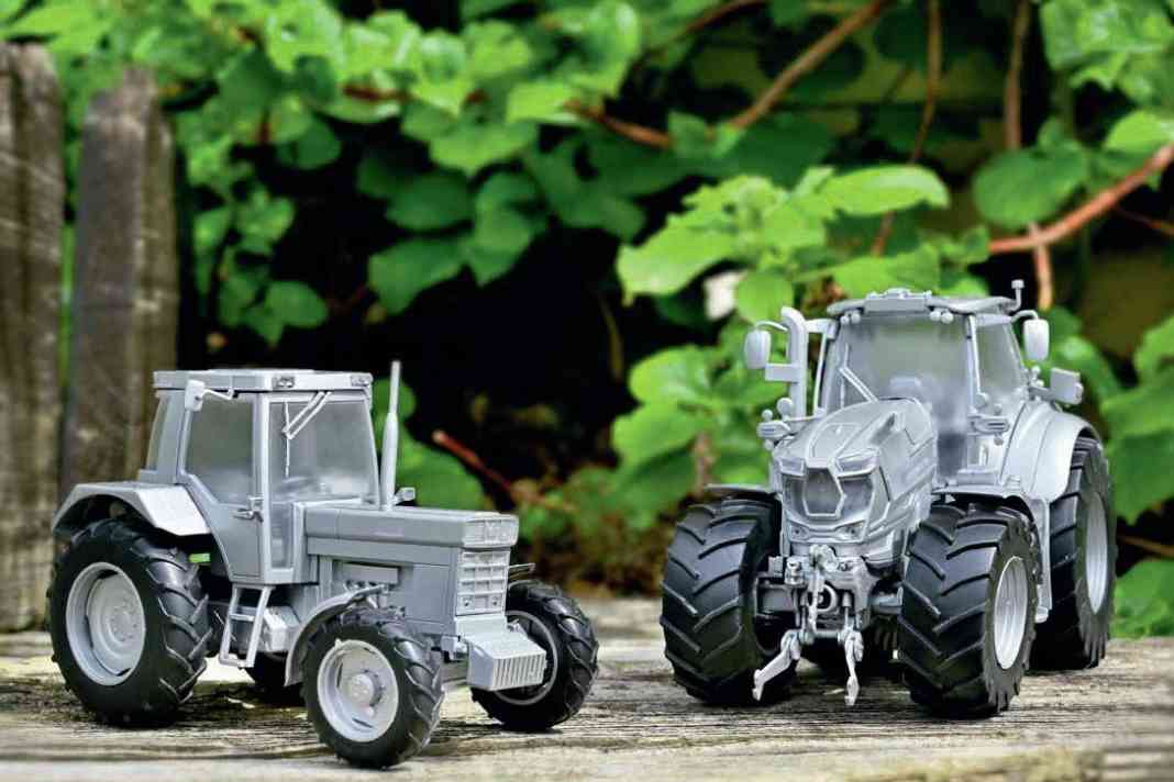 Schuco entwickelt am IHC 956 XL und am aktuellen Deutz-Fahr 8280 TTV in 1:32.