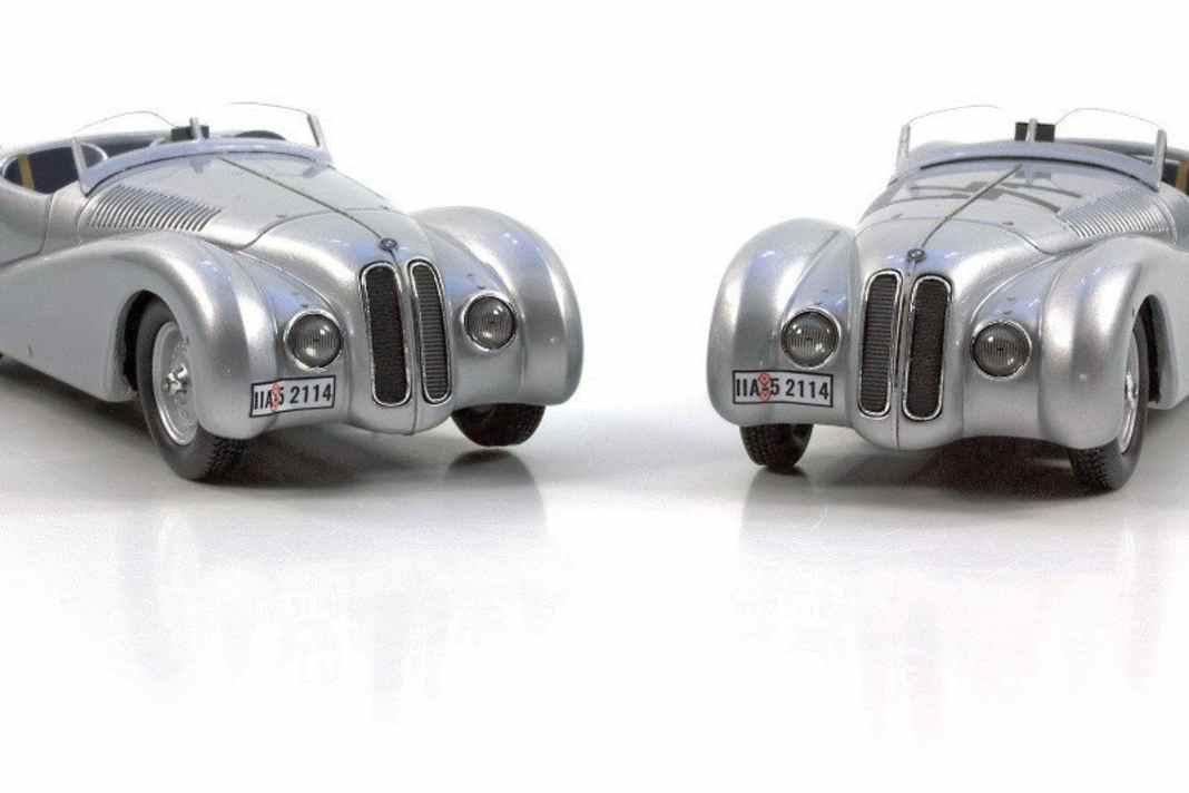Gut gebügelt – ‘39 BMW 328 „Bügelfalte“ von Brausi in 1:43