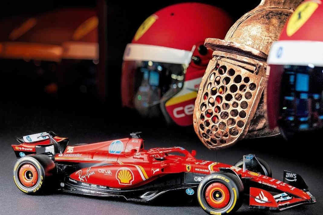 ‘24 Ferrari SF-24 Bburago Exclusive Edition in 1:18 – Gladiator-Edition