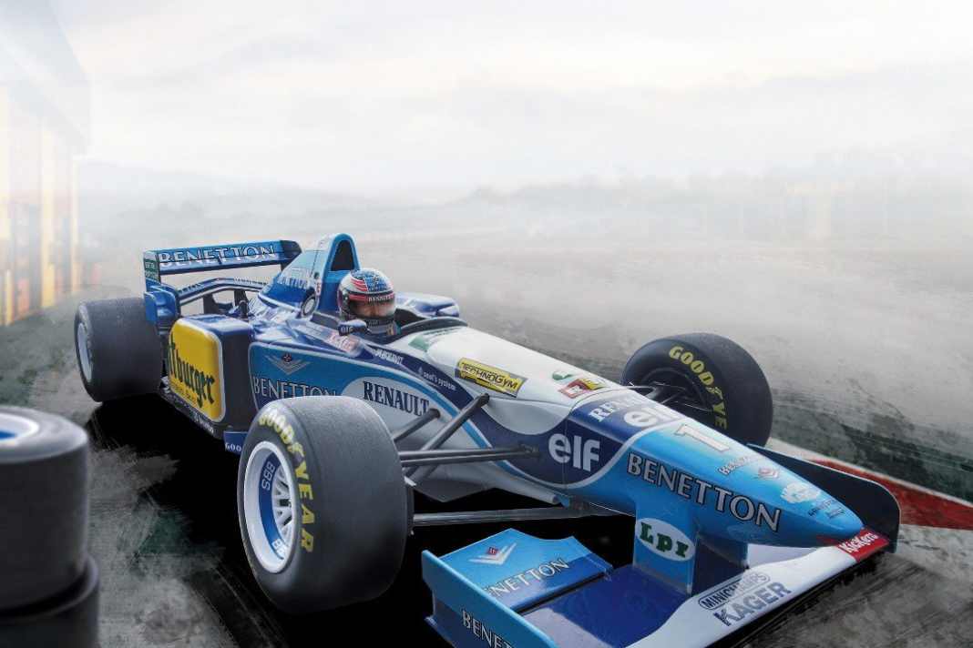 ‘95 Benetton B195 Michael Schumacher von Minichamps in 1:18 – Die Nummer 1