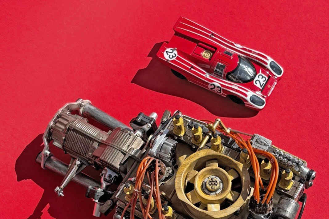 ‘70 Porsche 917 KH von Ixo in 1:8, Teil 1 – Das Herzstück