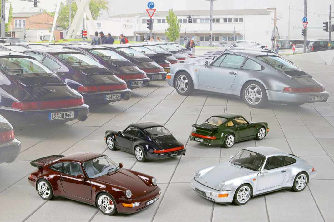 Porsche 964 Turbo/WTL von Norev/Premium Modelcars in 1:18 – Wir sind breit!