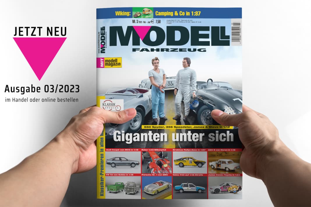 MODELL FAHRZEUG 3/2023 ist ab sofort am Kiosk