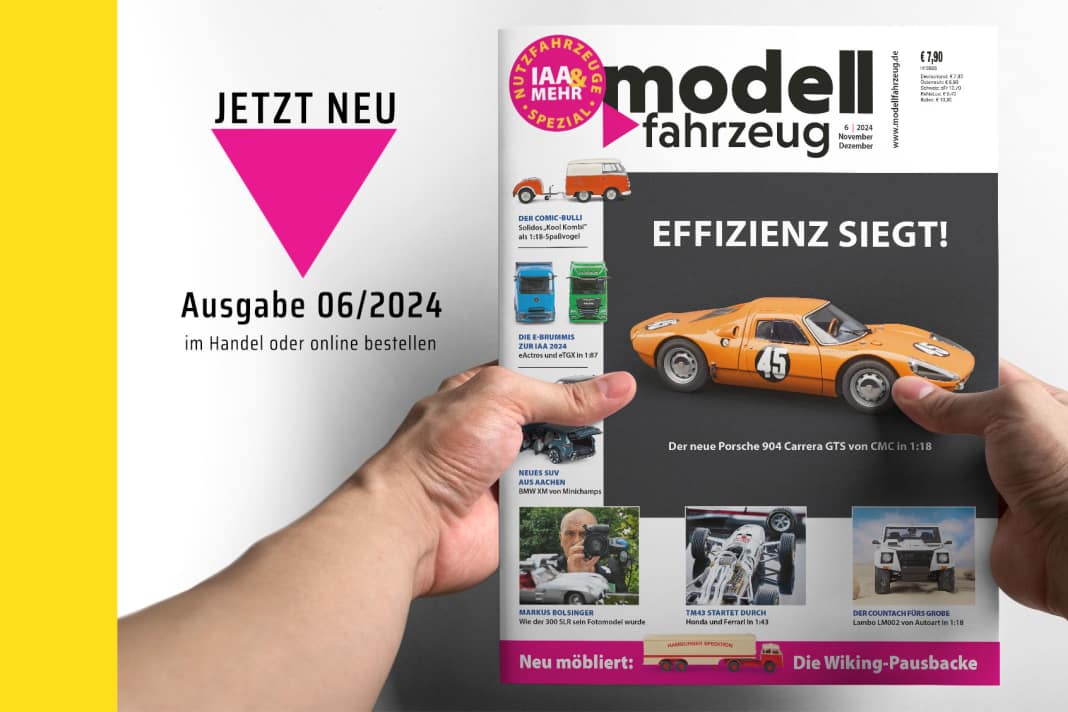 Heft 6/2024 von MODELL FAHRZEUG ist da und stellt viele Truck-Neuheiten zur IAA vor
