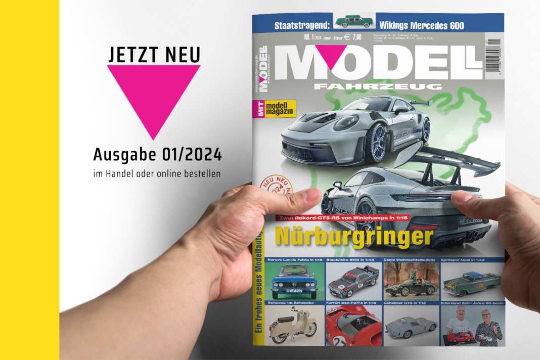 MODELL FAHRZEUG Heft 1/2024 enttarnt Neuheiten für 2024