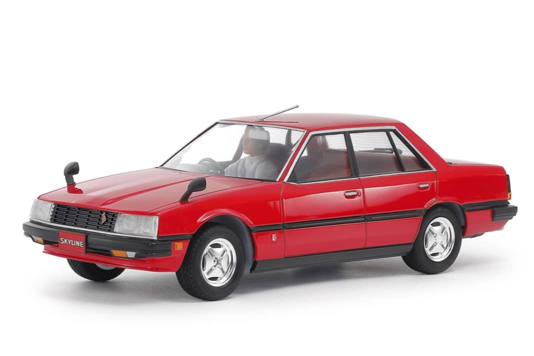 Tamiya zeigt den Nissan Skyline als 1:24-Limousine von 1981