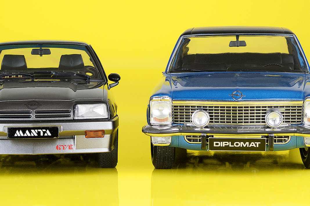 Modelissimo bringt zwei Opel-Knaller im Maßstab 1:18 heraus
