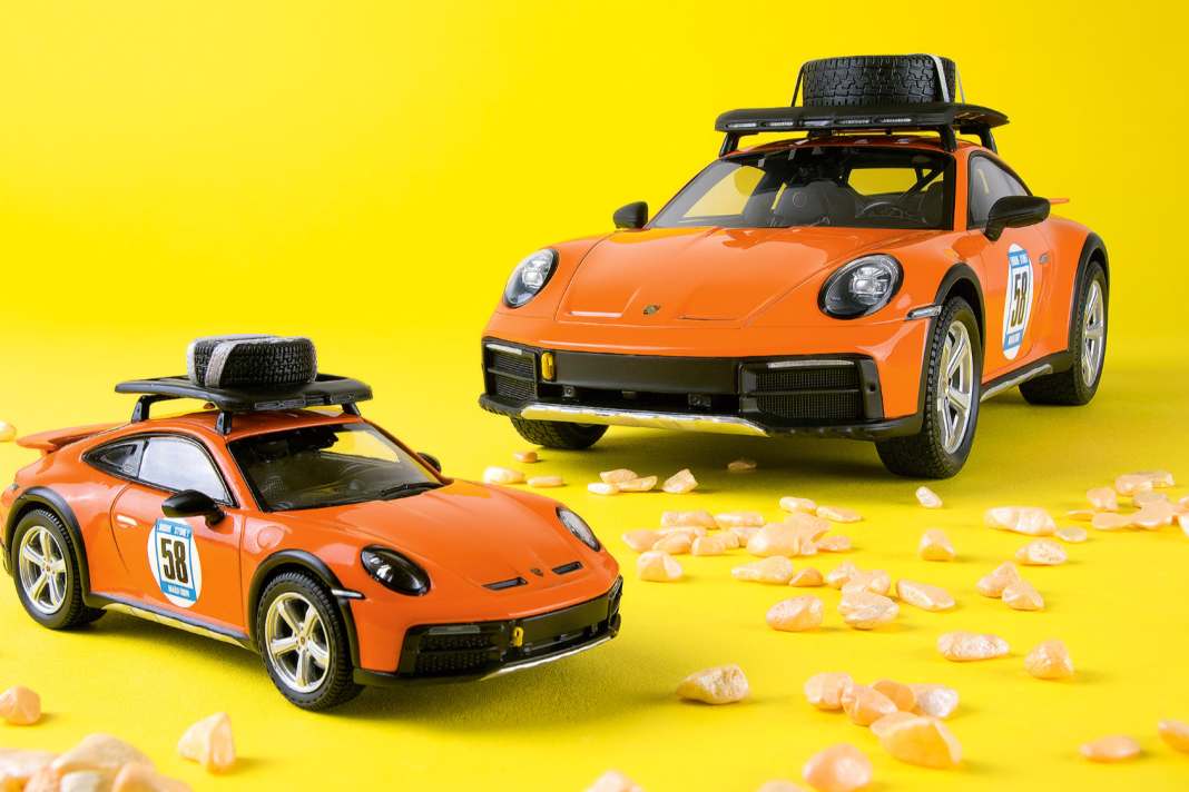 Porsche 911 Dakar RED58 von Minimax in 1:43 & 1:18 - Hart im Nehmen