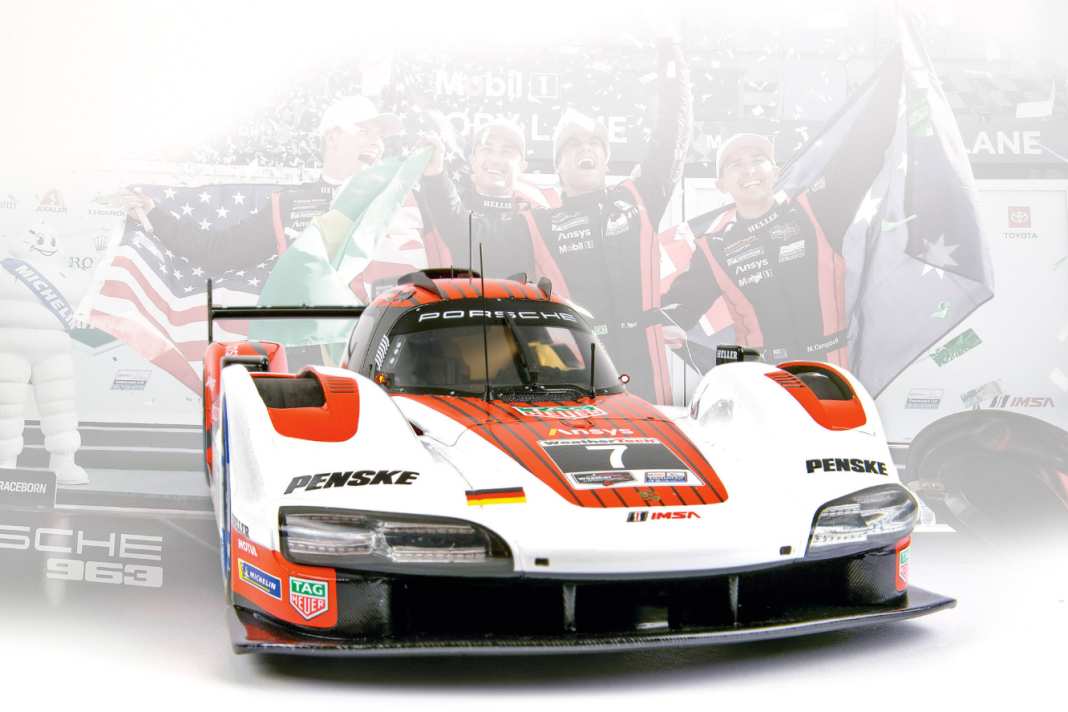 ‘24 Porsche 963 Daytona-Sieger von Spark in 1:18 – Der Daytonator