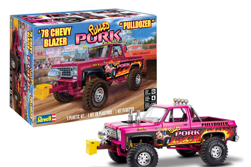 Revells Chevy-Blazer-Kit in 1:24 ist anders