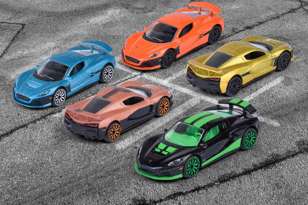 Der Rimac Nevera überholt bei Majorette in 1:64 alle! Der Rimac wer?