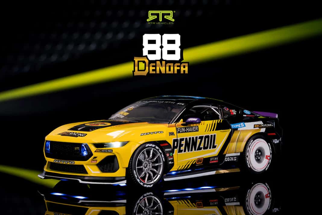 Jada Toys enthüllt RTR-Renner der Wave 2 als Ford Mustang in 1:24 mit Licht!