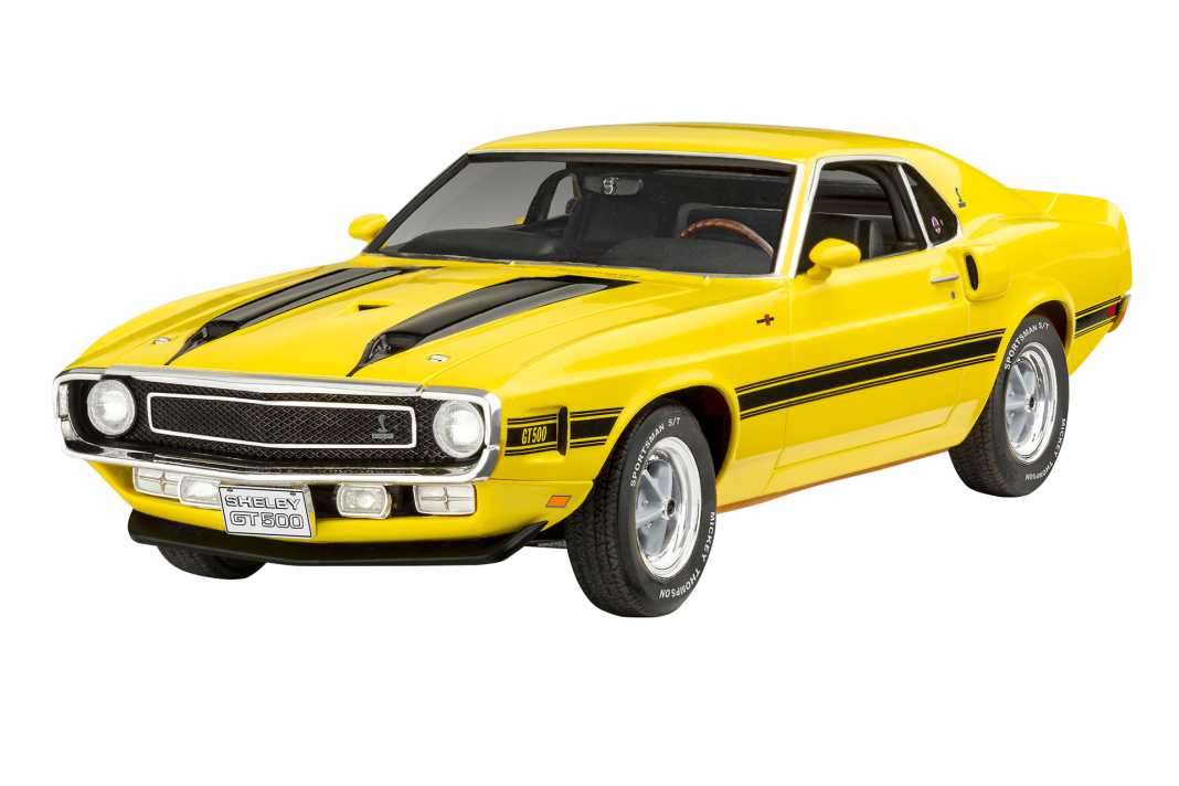 Revell setzt auf den schönsten Mustang von 1970 als 1:25-Kit und Shelby-Power