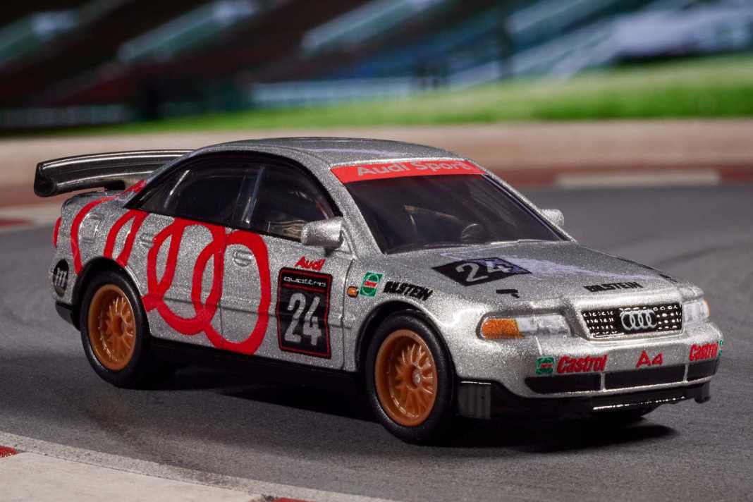 Matchbox schiebt den Audi A4 STW aus der 1:64-Box – mit rätselhafter 24!
