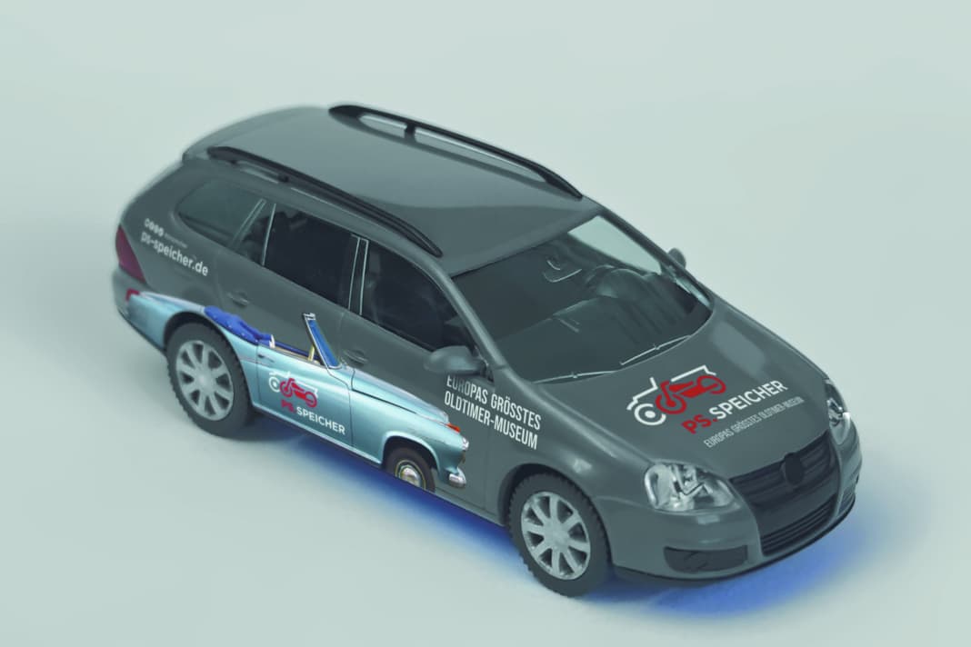 Crowdfunding-Sondermodell des Wiking-Golf in 1:87 enttarnt