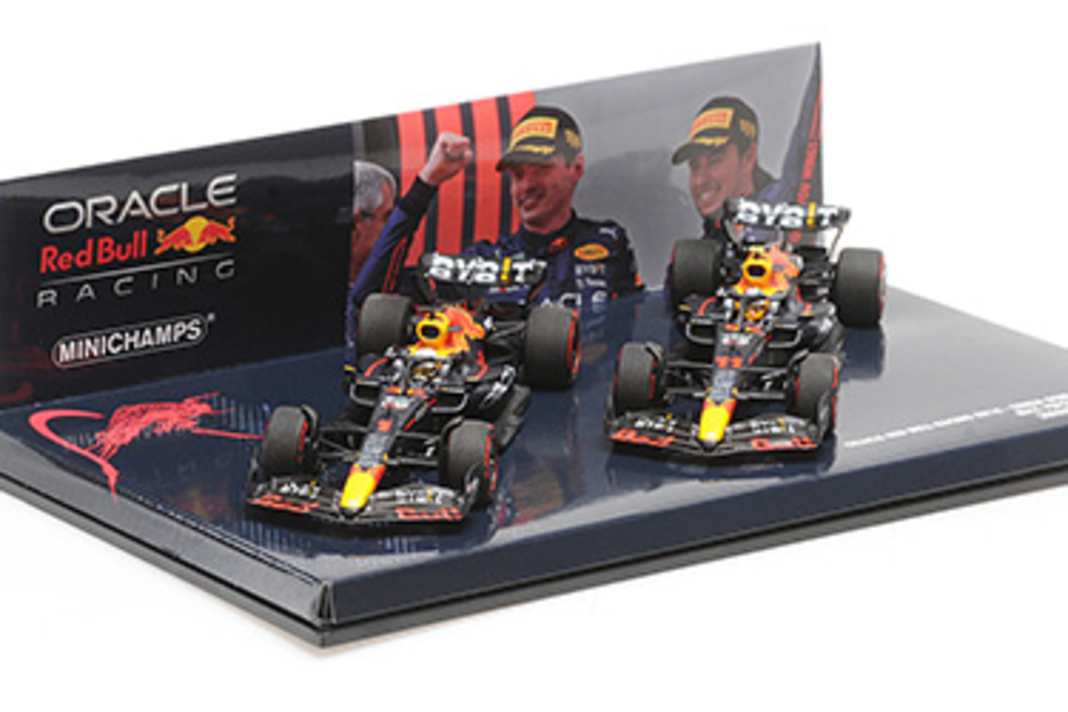 Minichamps bringt heißes Red-Bull-Duo in 1:43 an den Formel-1-Start