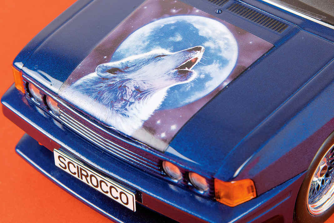 VW Scirocco I Rieger von MCG in 1:18 - Spoiler-Alarm