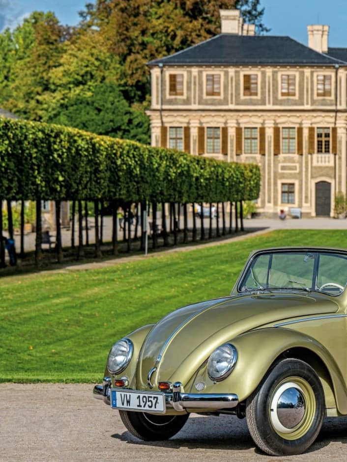 VW Käfer Cabrio BJ 1957 - Wirtschaftswunder-Luxuswagen