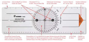 Navigation Hand-Plotter von Ecobra 