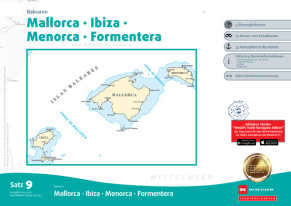 Sportbootkarten Satz 9: Balearen (Ausgabe 2025/2026)