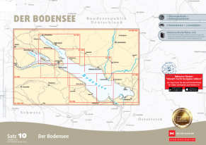Sportbootkarten Satz 10: Bodensee (Ausgabe 2025)