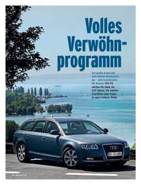 Test: A6 Avant 2.8 FSI mit 190 PS