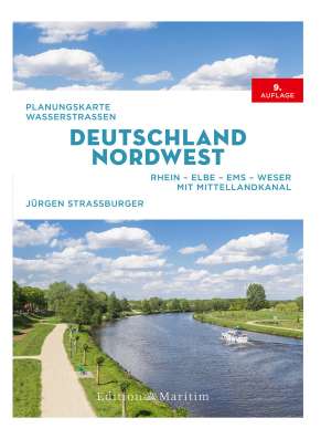 Planungskarte Wasserstraßen Deutschland Nordwest