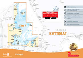 Sportbootkarten Satz 5: Kattegat (Ausgabe 2026)