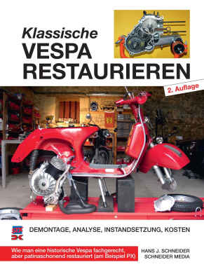 Klassische Vespa restaurieren