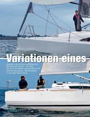Elan 310 (Vergleich mit Archambault A 31)