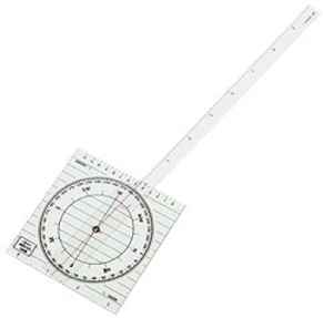 Kurs-Lineal Vollkreis-Winkelmesser 360°