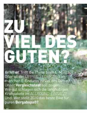 Test: 7 E-Enduros für 2020 im Vergleich