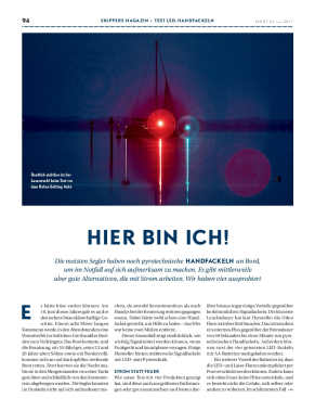 Sicherheit: LED-Handfackeln