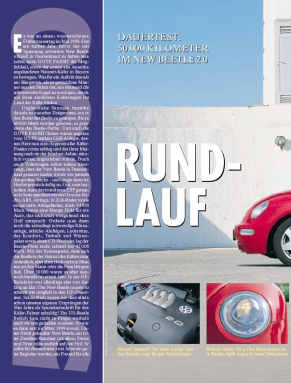 Dauertest: 50000 Kilometer im New Beetle 2.0