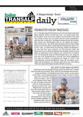 Transalp 3 Etappe Mittenwald  - Ischgl - Scoul