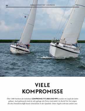Compromiss 999, Gebrauchtboot-Vergleichstest