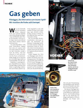 Gas geben