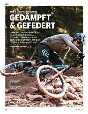 Enduro-Federgabeln
