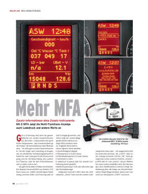 Bauplan: MFA-Erweiterung