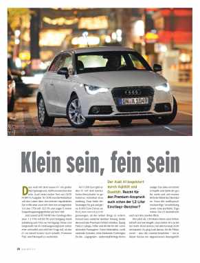 Audi A1 1.2 TFSI 6 PS