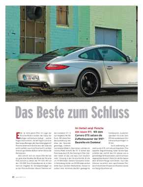 Porsche 911 Carrera GTS 408 PS