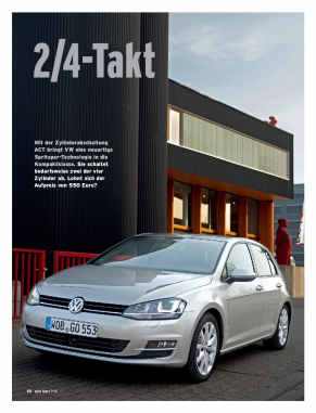 Test: Golf 1.4 TSI ACT 140 PS