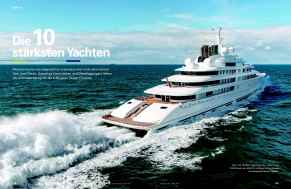 Die 10 stärksten Yachten