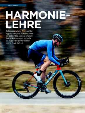 Bikefitting: Harmonielehre