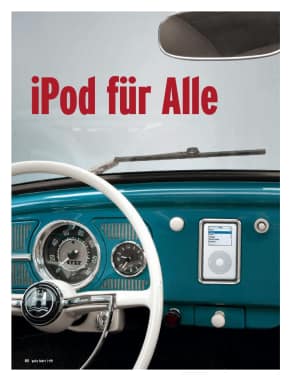 Special: iPod im Auto