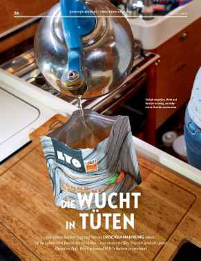 Proviant: Trockennahrung, Lebensmittel an Bord