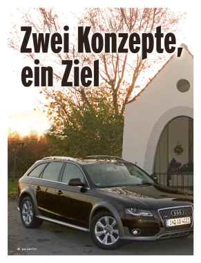 Vergleich Audi A4 ALLROAD VS. Q5 2.0 TDI